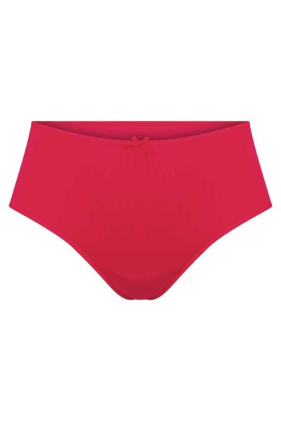 Maxi string RJ Pure Color donkerrood