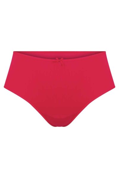 Maxi string RJ Pure Color donkerrood