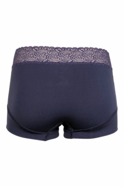 RJ Pure Color Lace Dames Short donkerblauw