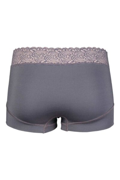 RJ Pure Color Lace Dames Short grijs