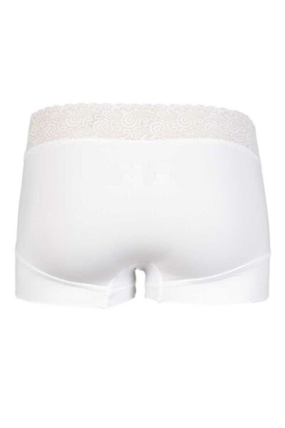 RJ Pure Color Lace Dames Short wit