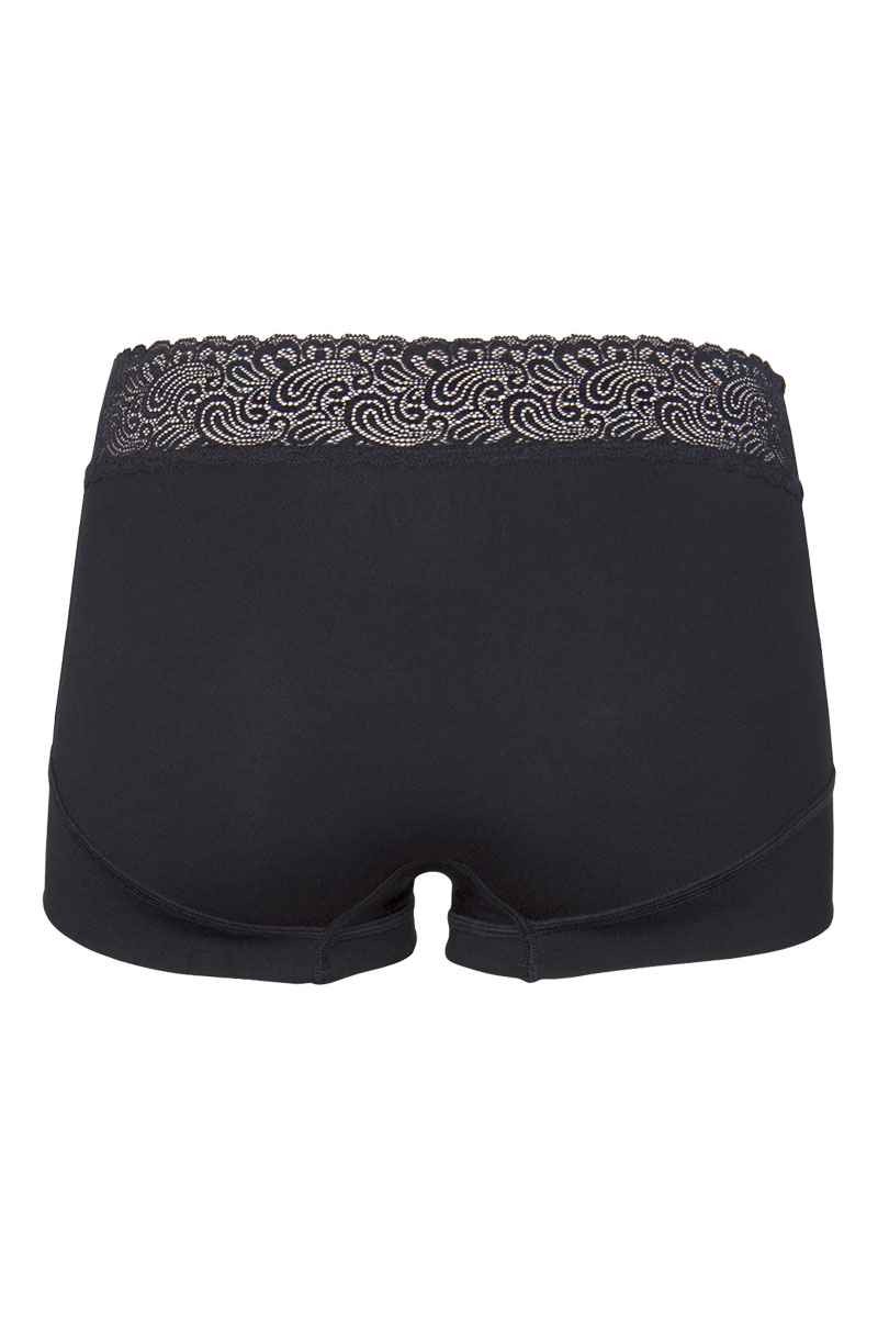 RJ Pure Color Lace Dames Short zwart