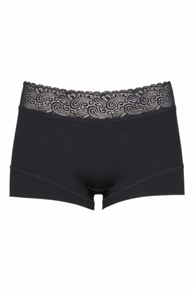 RJ Pure Color Lace Dames Short zwart