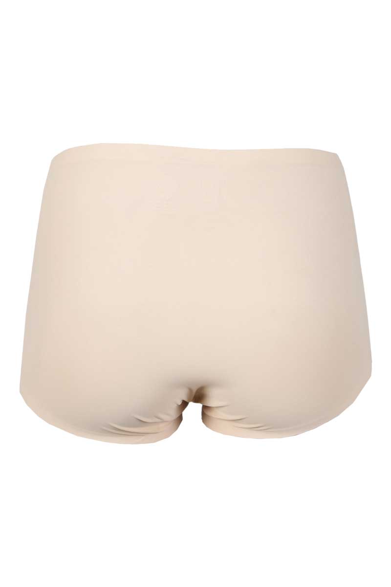 RJ Pure Color Invisible Dames Taille Slip huid