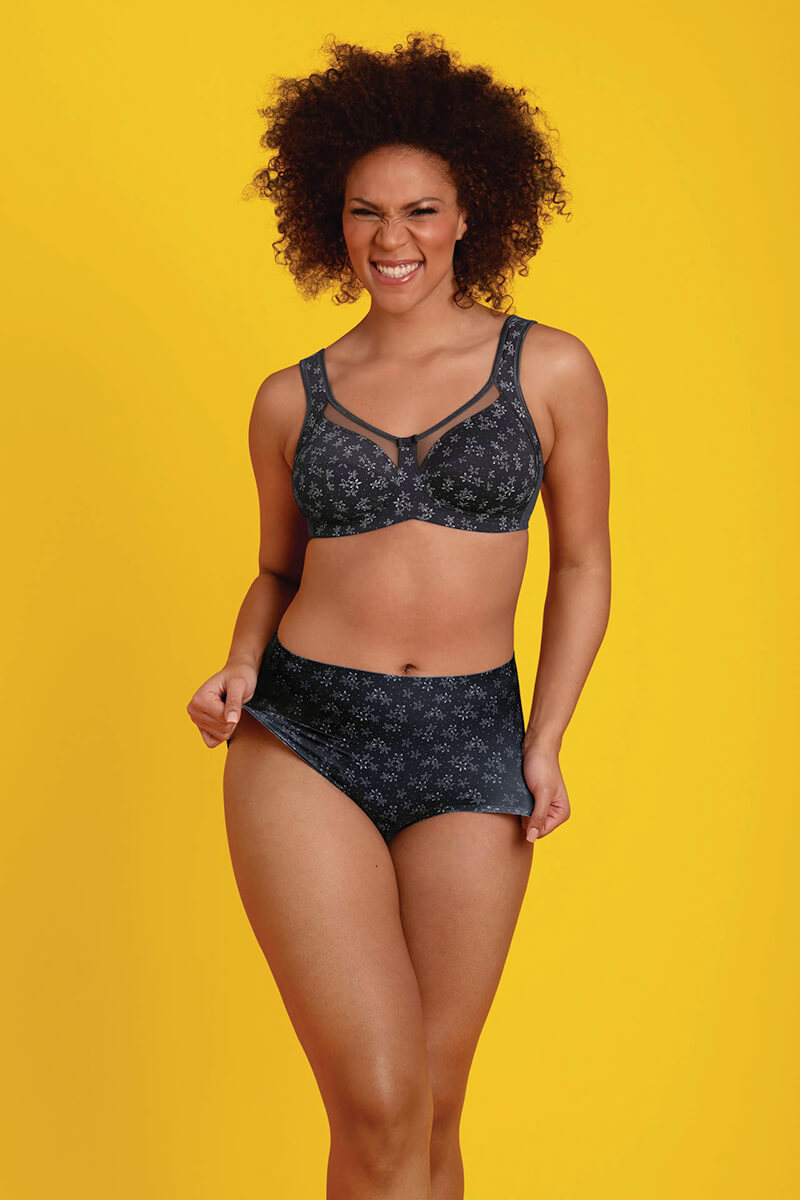 Hoge tailleslip Anita Essentials Art Antraciet