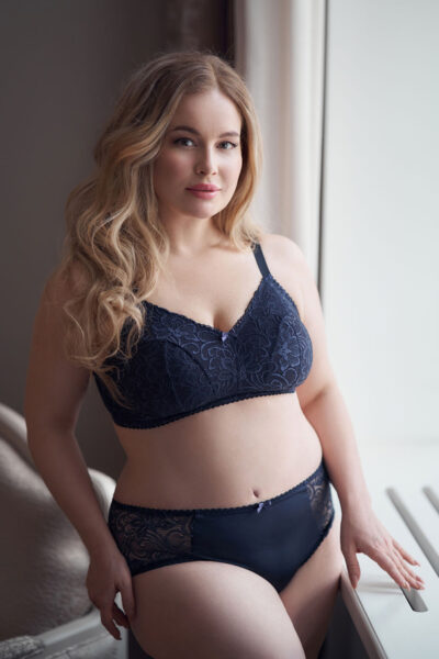 Hoge slip Plaisir Grace Nearly Black