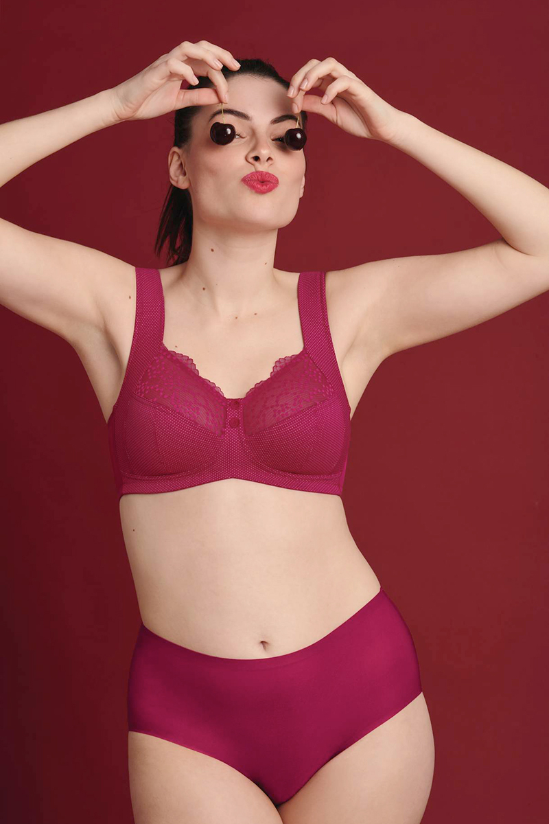 Comfort BH Anita Orely Cherry Red 5882