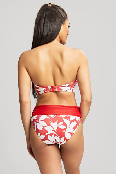 Voorgevormde bandeau bikini top Panache Oasis Botanical