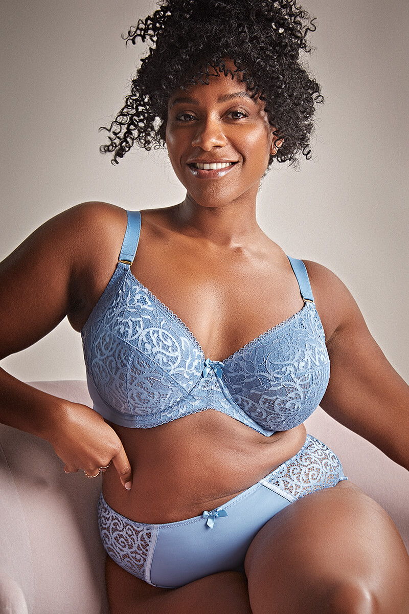 Plunge BH Sculptresse Estel Dusk Blue