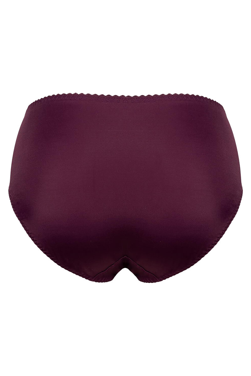 Hoge slip Plaisir Beate Dark Cherry