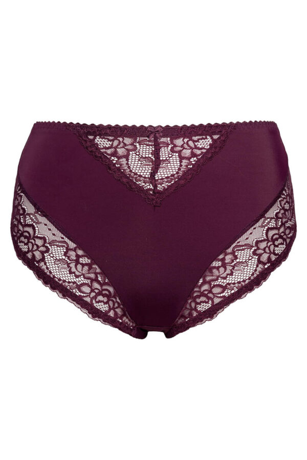 Hoge slip Plaisir Beate Dark Cherry