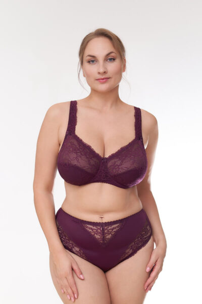 Hoge slip Plaisir Beate Dark Cherry