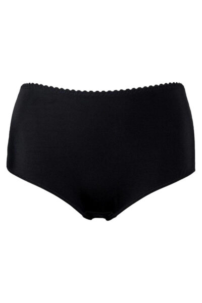 hoge taille slip plaisir lisa black cutout front