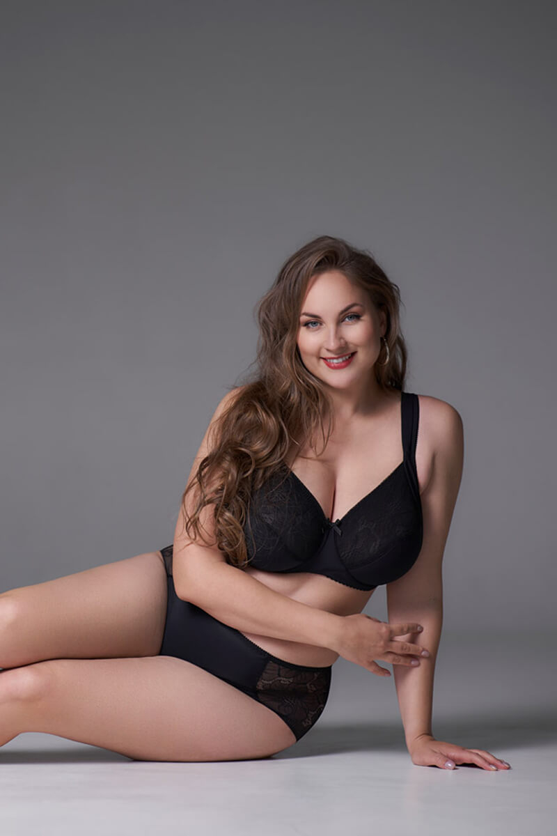 Plaisir BH Lisa Hele Cup Zwart
