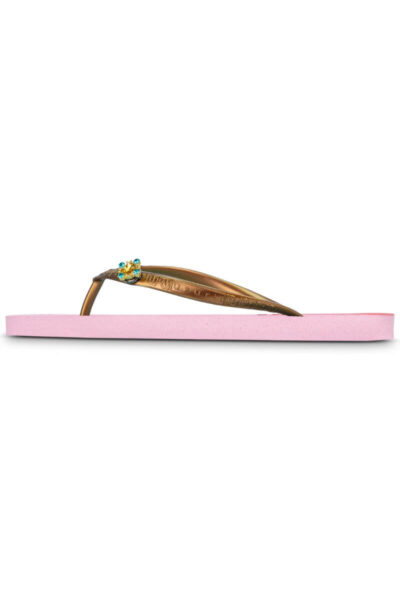 slippers uzurii beach printed claudia pink 1