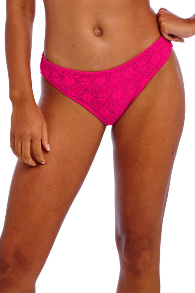 freya nomad nights bikinislip fuchsia front crop