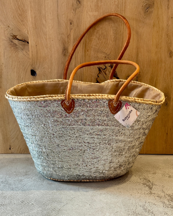 Bohemida Shopper Pailletten Full Zilver
