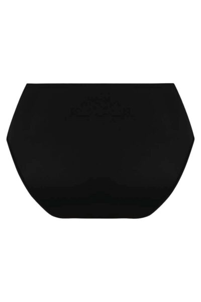 rosa faia eloise slip zwart back cutout