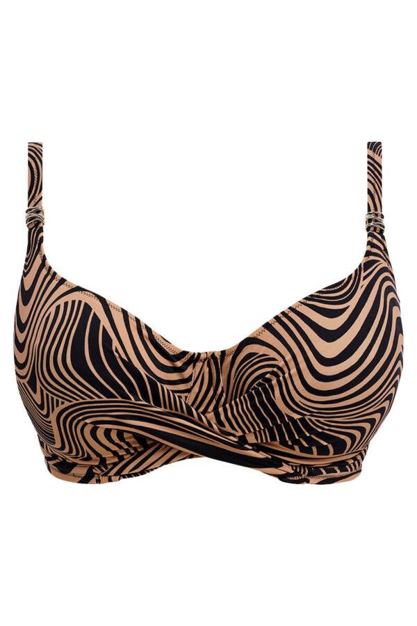 fantasie pemba island hele cup bikini top mocha cutout