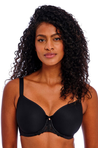 freya loveland voorgevormde bh bombshell black front crop
