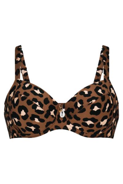 rosa faia hele cup bikinitop animal magic cutout