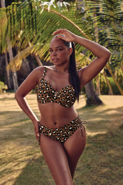 rosa faia hele cup bikinitop animal magic fashion