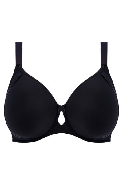 elomi nerina voorgevormde t-shirt bh black cutout