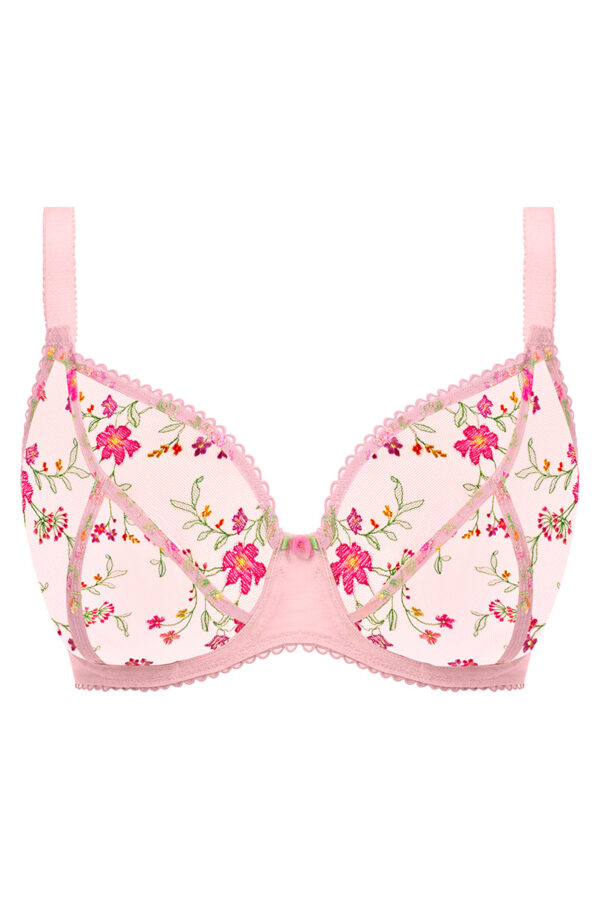 freya love crush plunge bh pink champagne cutout