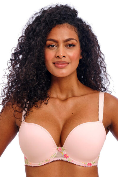 freya love crush voorgevormde plunge bh pink champagne front crop