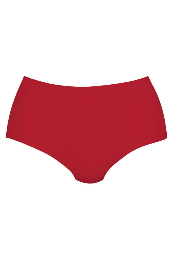 anita essential hoge tailleslip red cutout front