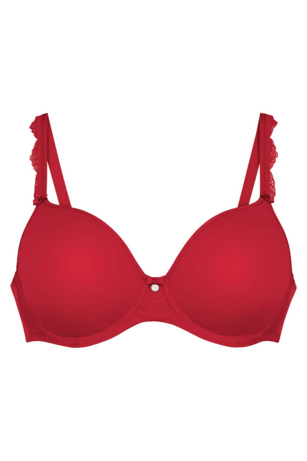 rosa faia selma voorgevormde t-shirt bh red 5637 cutout front