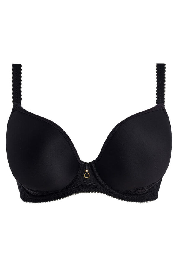 freya fascinate voorgevormde plunge bh black cutout