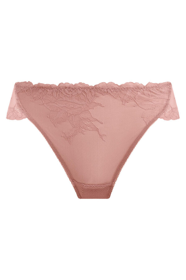 wacoal vivid attraction slip woodrose cutout