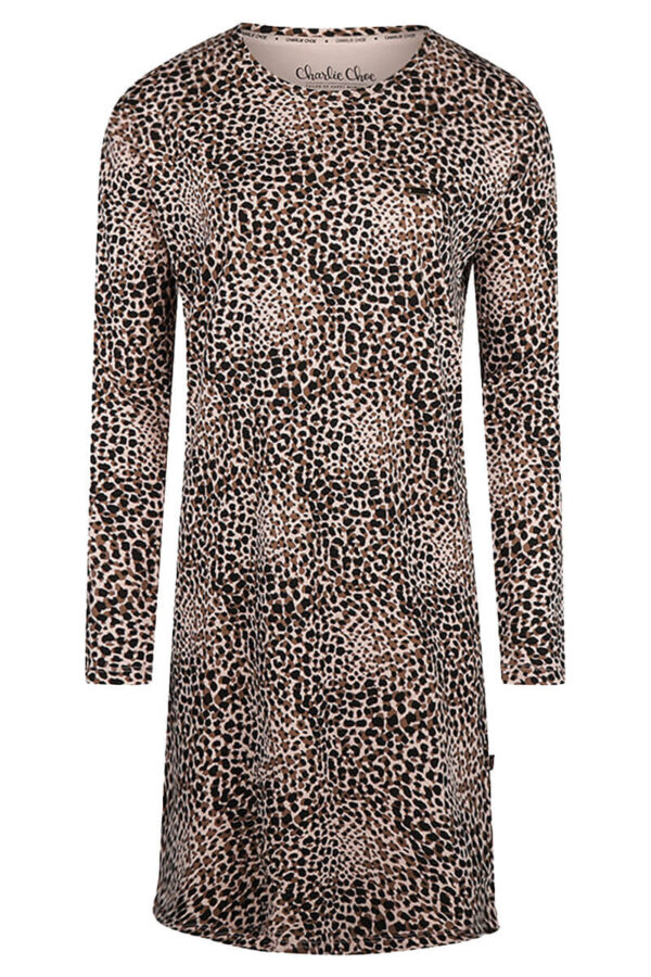 charlie choe cozy days bigshirt panter cutout front