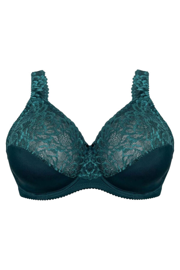 plaisir beate hele cup bh pine green fashion cutout front