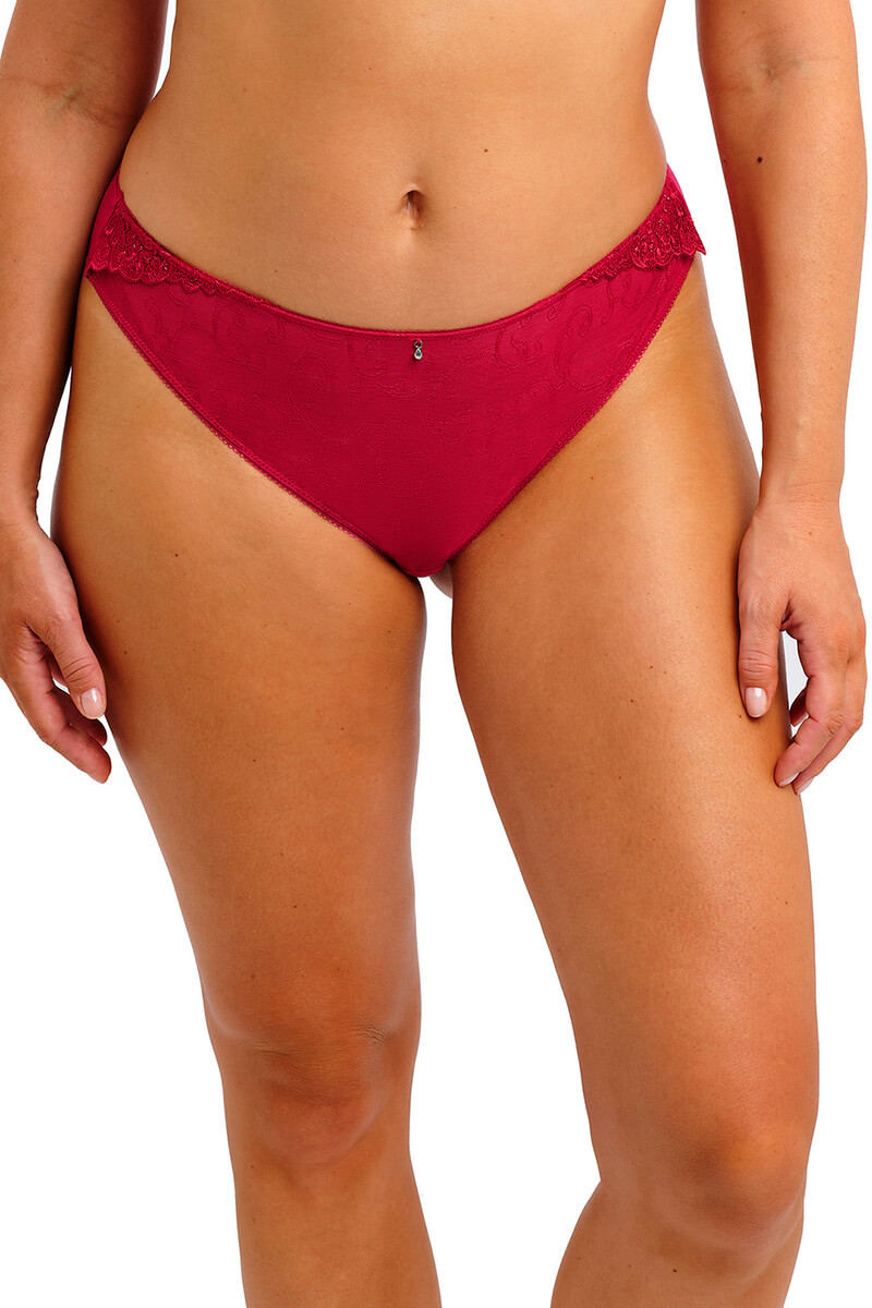 fantasie portia brazilian red front crop