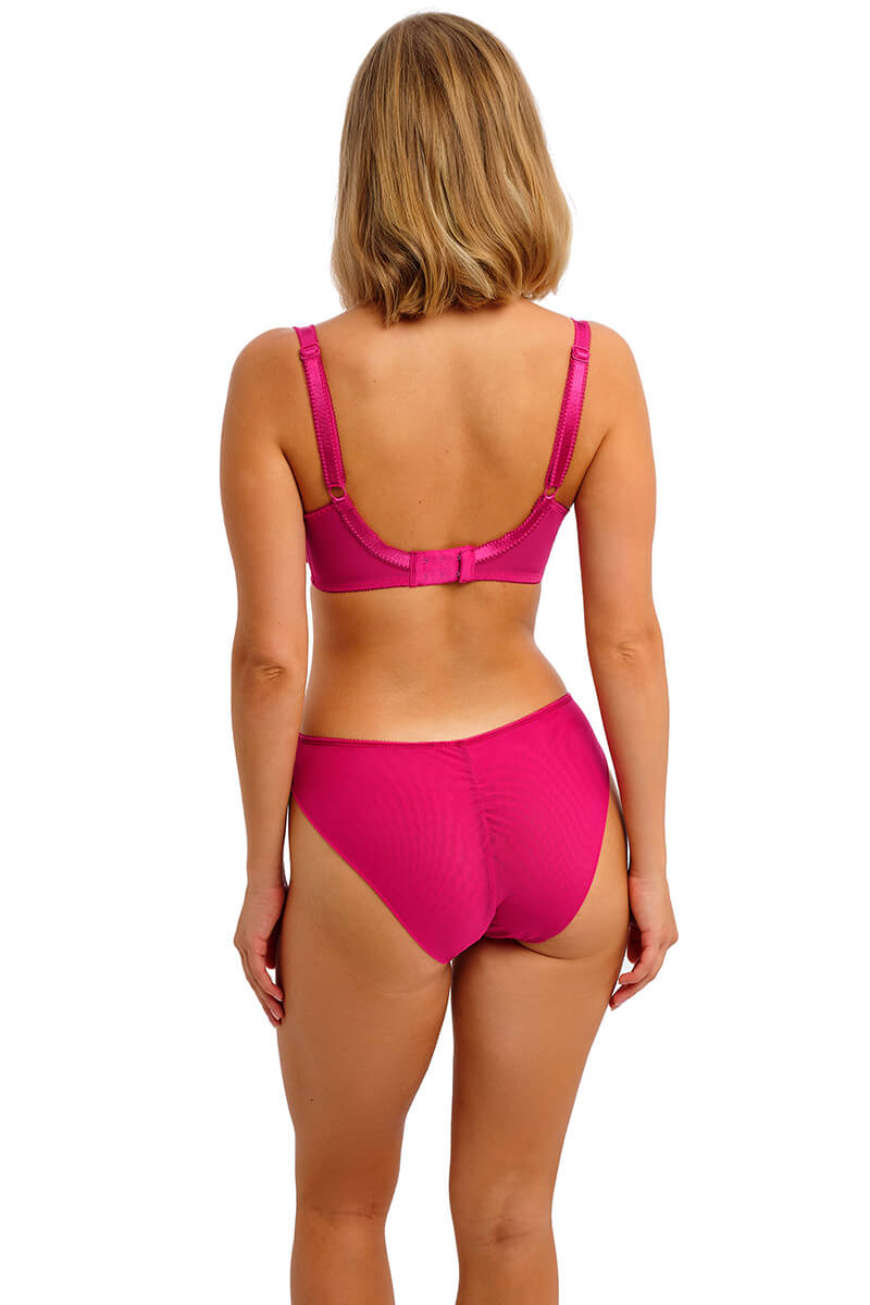 freya laurine slip raspberry back