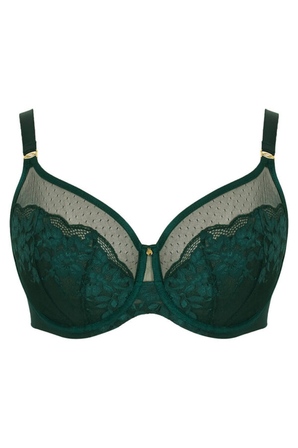 sculptresse josephine hele cup bh forest green cutout