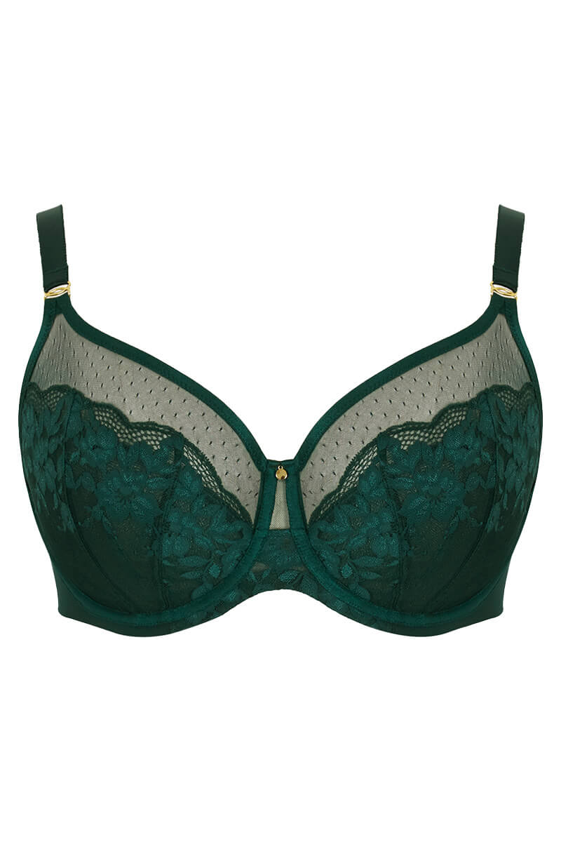 sculptresse josephine hele cup bh forest green cutout