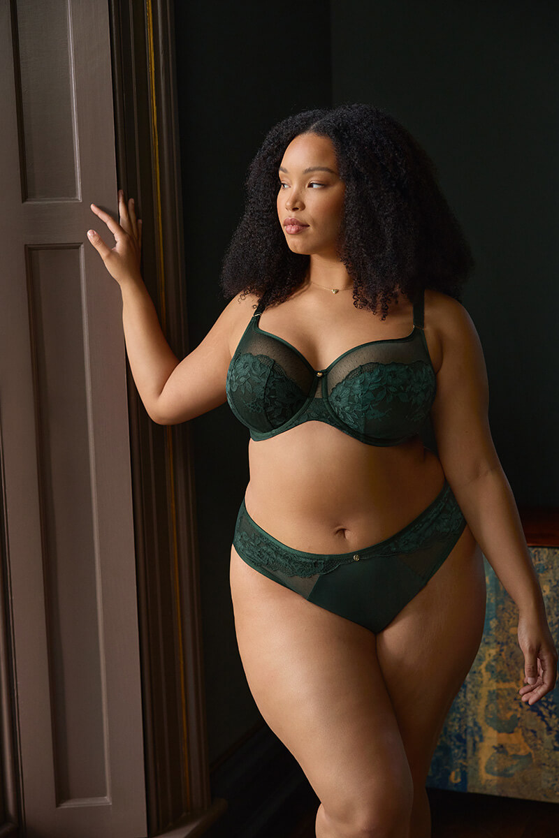 sculptresse josephine hele cup bh forest green fashion