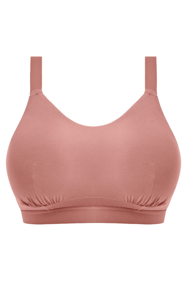 elomi downtime bralette ash rose cutout