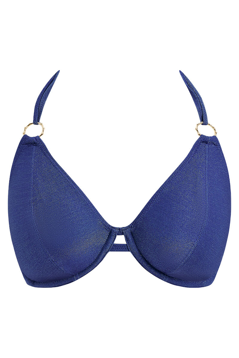 freya arizona wave halter bikini top twilight cutout