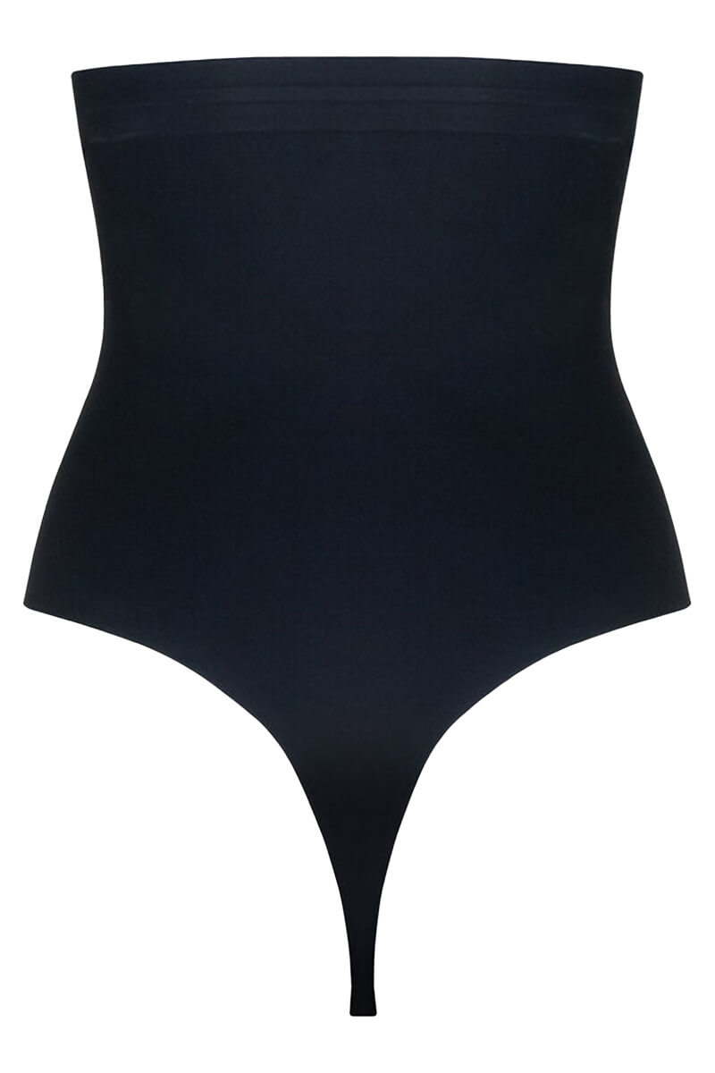 magic bodyfashion maxi sexy hi thong black back cutout