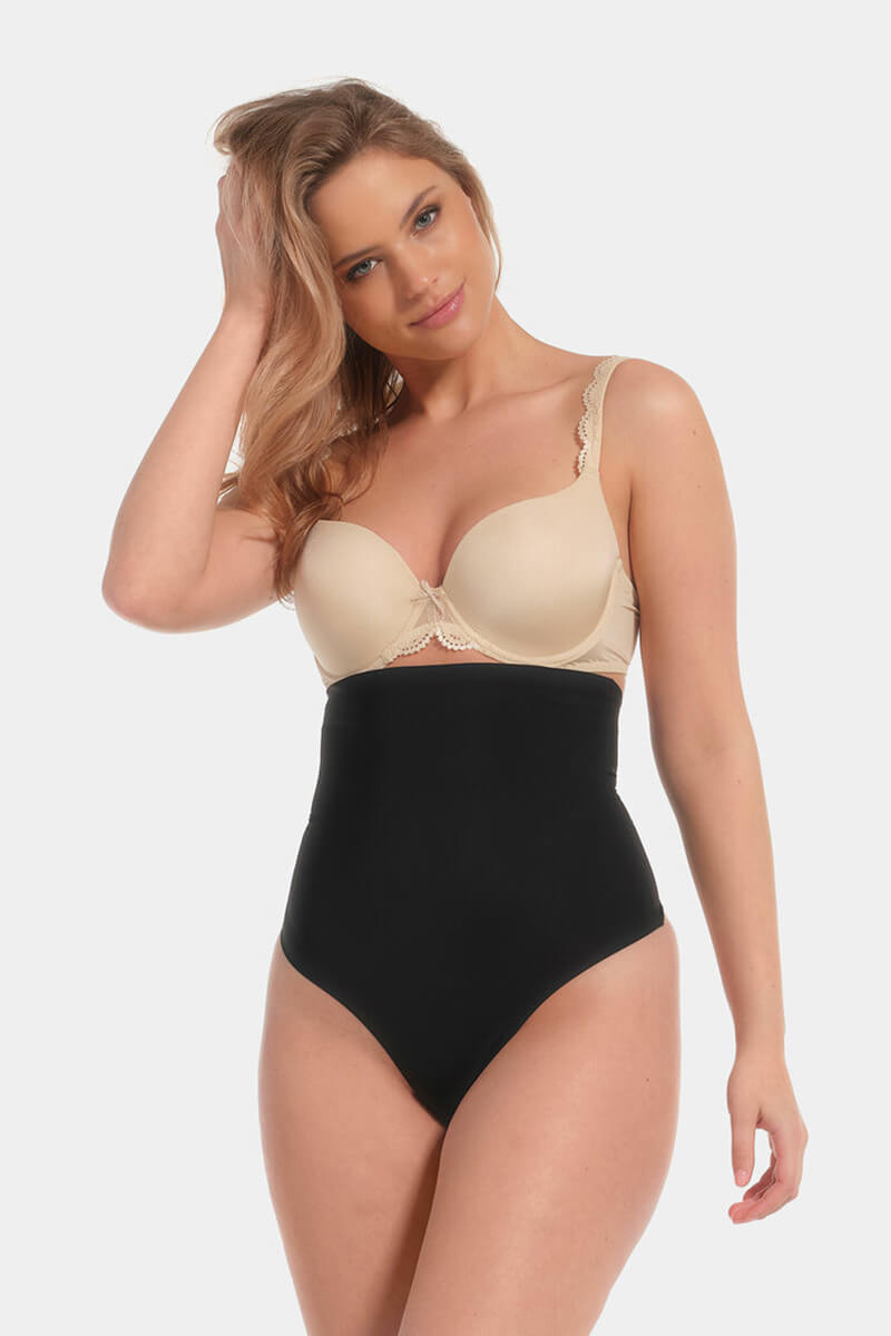 magic bodyfashion maxi sexy hi thong black front