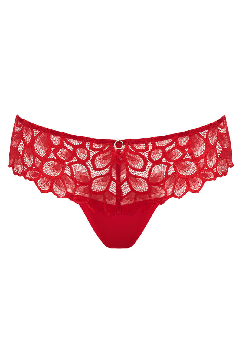 panache allure string true red cutout