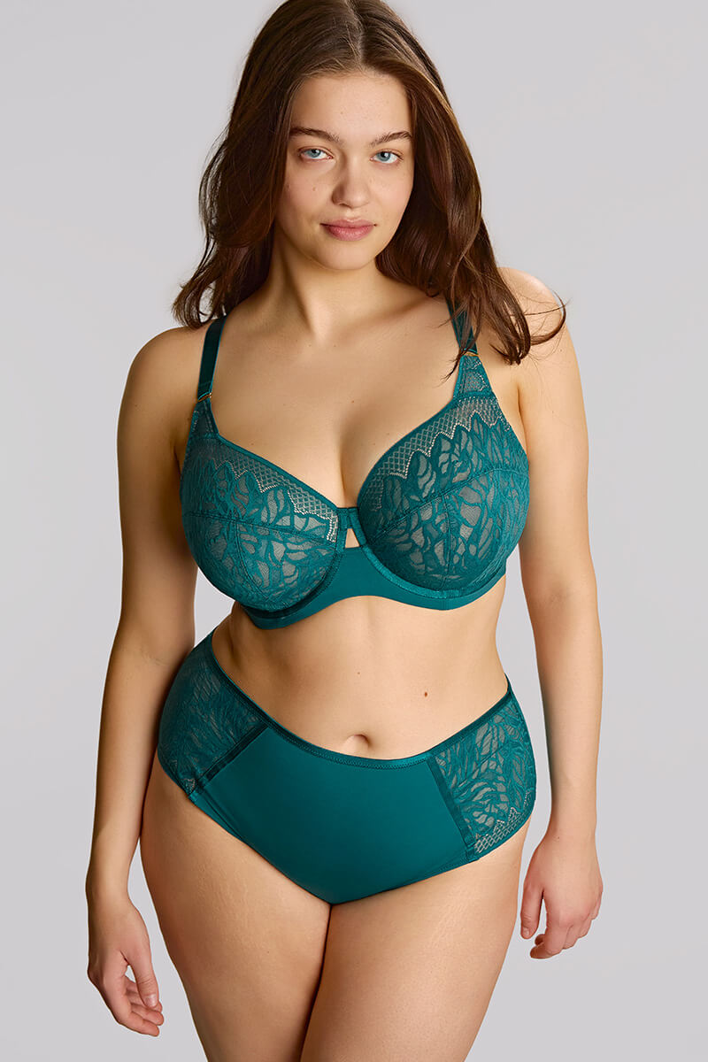 sculptresse sophia hele cup bh teal blue front