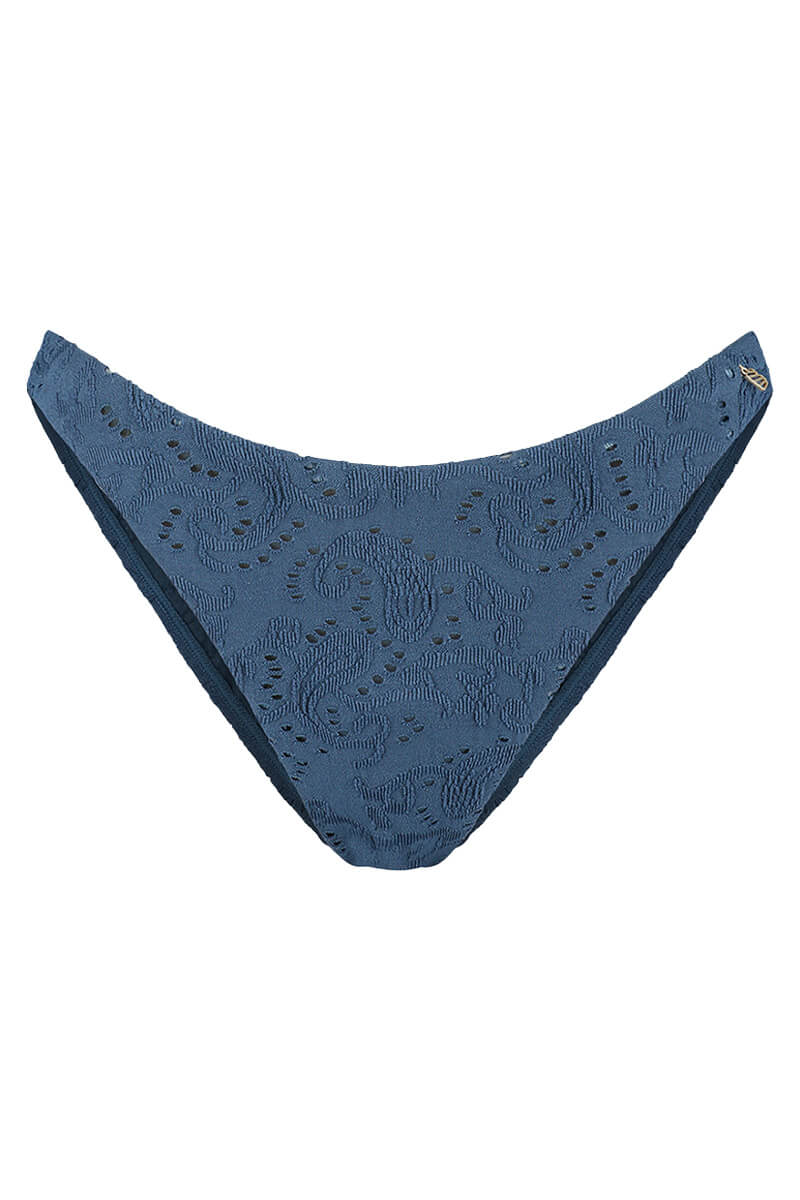 beachlife high leg bikinislip nightsky embroidery cutout