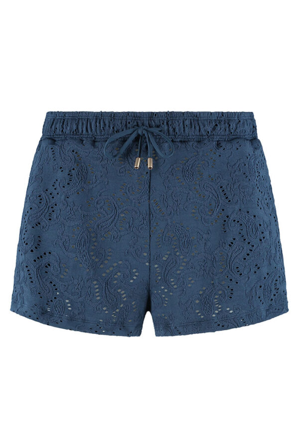 beachlife short nightsky embroidery cutout