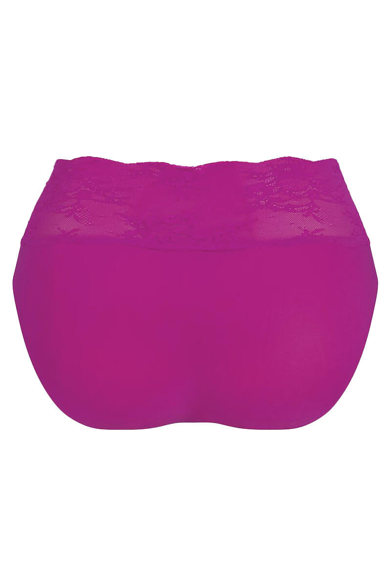 anita essentials lace hoge tailleslip candy pink cutout back