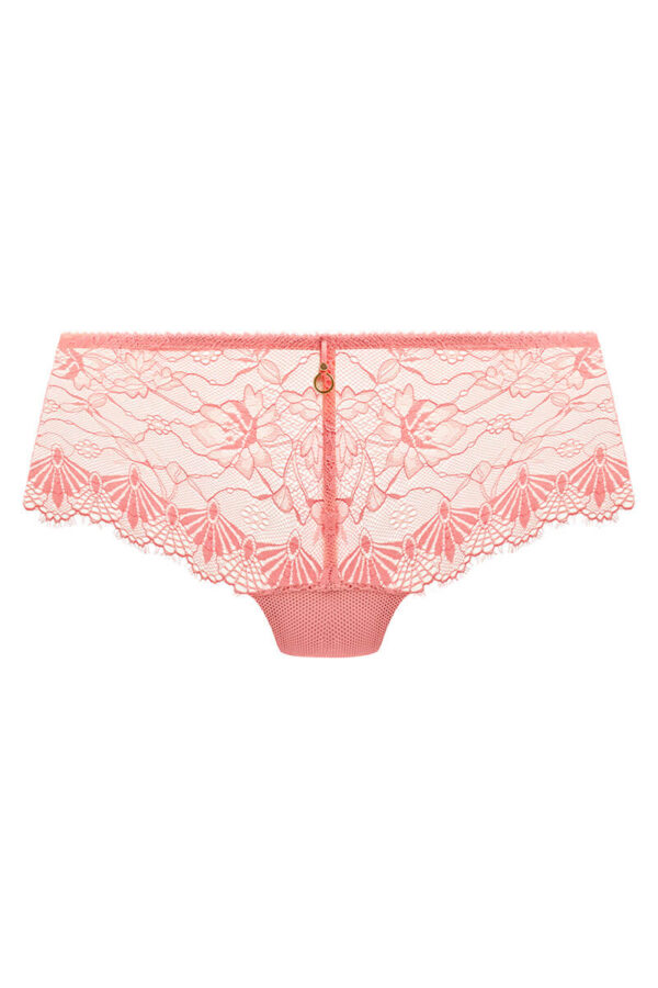 freya fascinate short peach cutout
